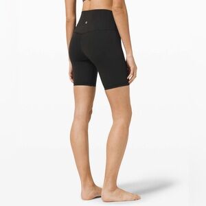 NWT Lululemon Athletics Align High Rise 8in Bike Short In Black